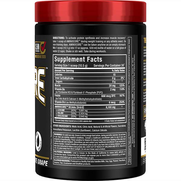 AM AMINOCORE BCAA 345G