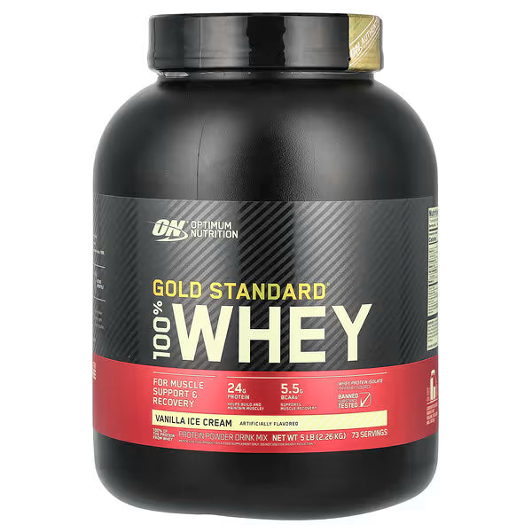 ON WHEY GOLD STANDARD VANILLA ICE CREAM 5LBS