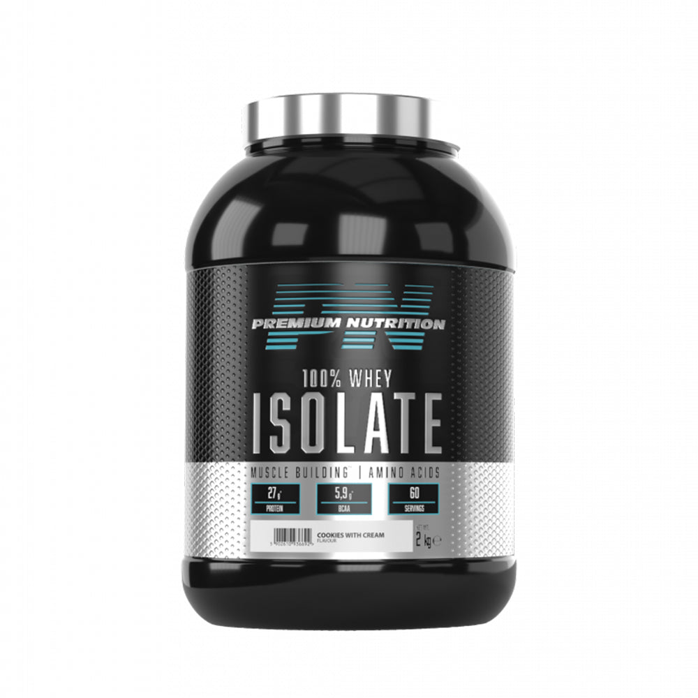 عينة من بروتين مصل اللبن المعزول بنسبة 100% بنكهة الفراولة 33 جرام