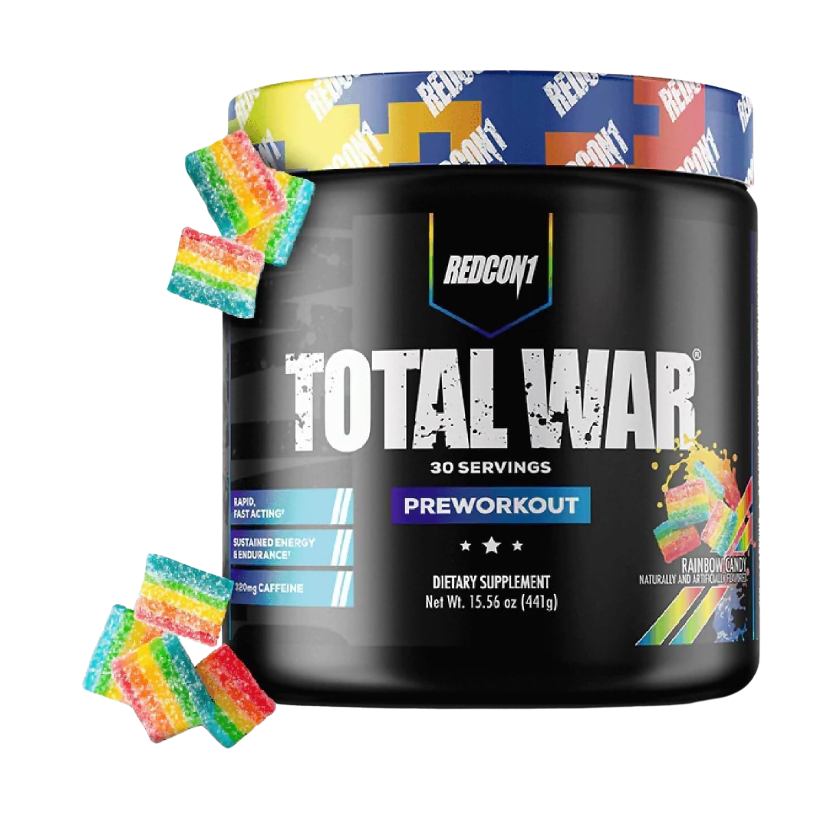 حلوى ريدكون 1 توتال وار رينبو 30 حصة